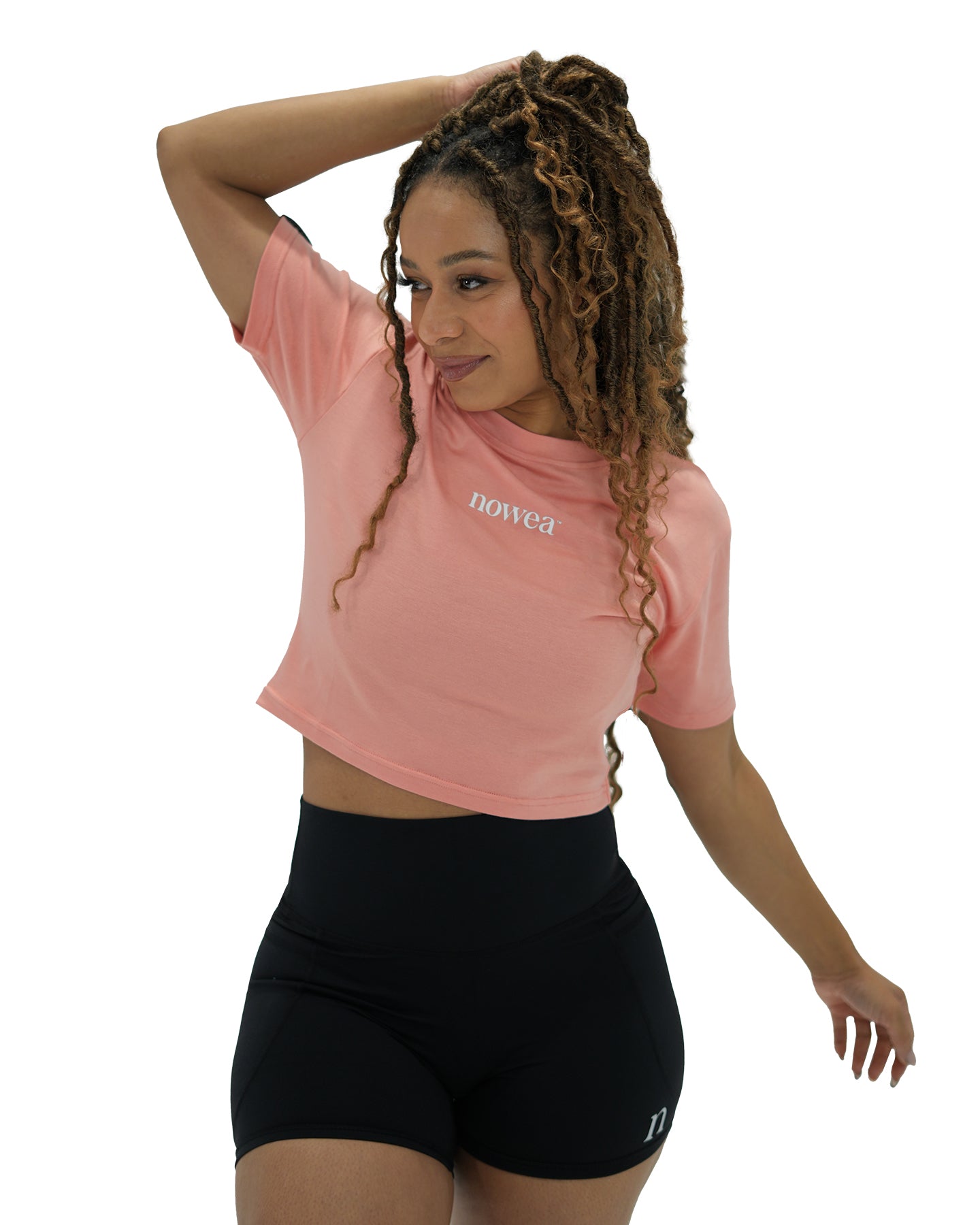 Origin Crop T-Shirt // Peach