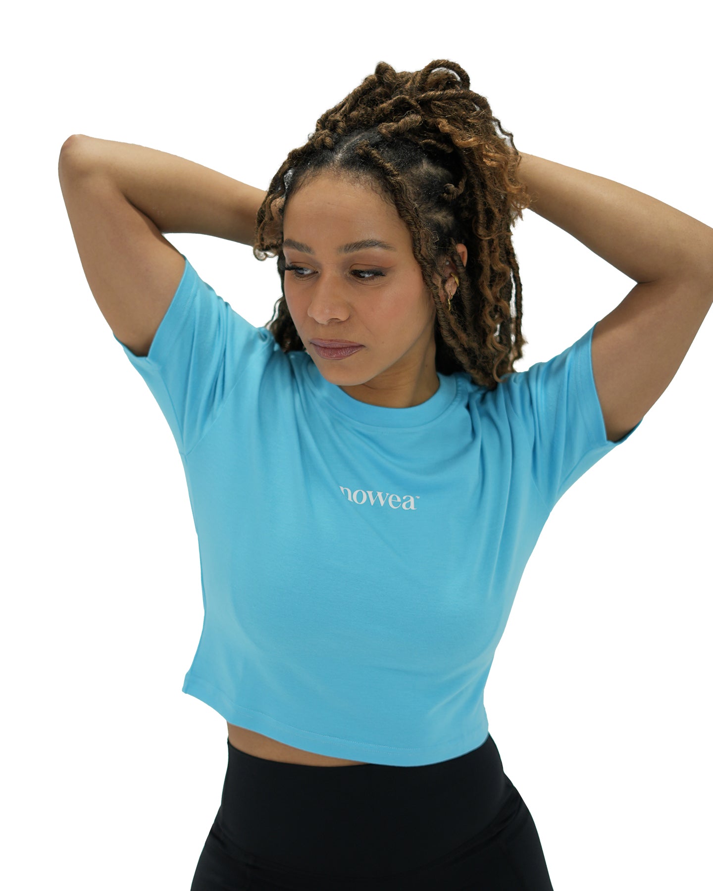Origin Crop T-Shirt // Sky Blue