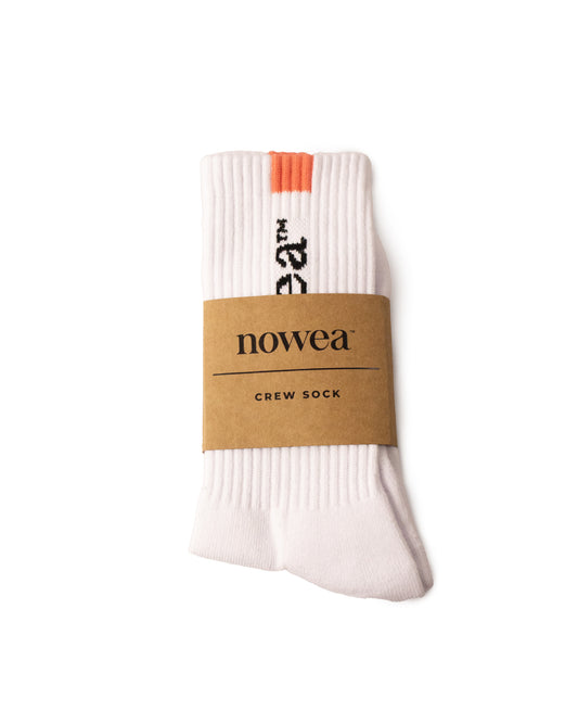 Classic Crew Sock // White